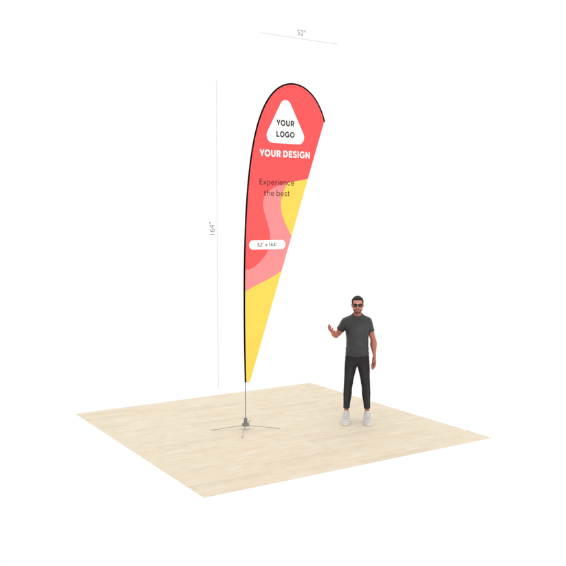 Teardrop Flags - ExpoPrint