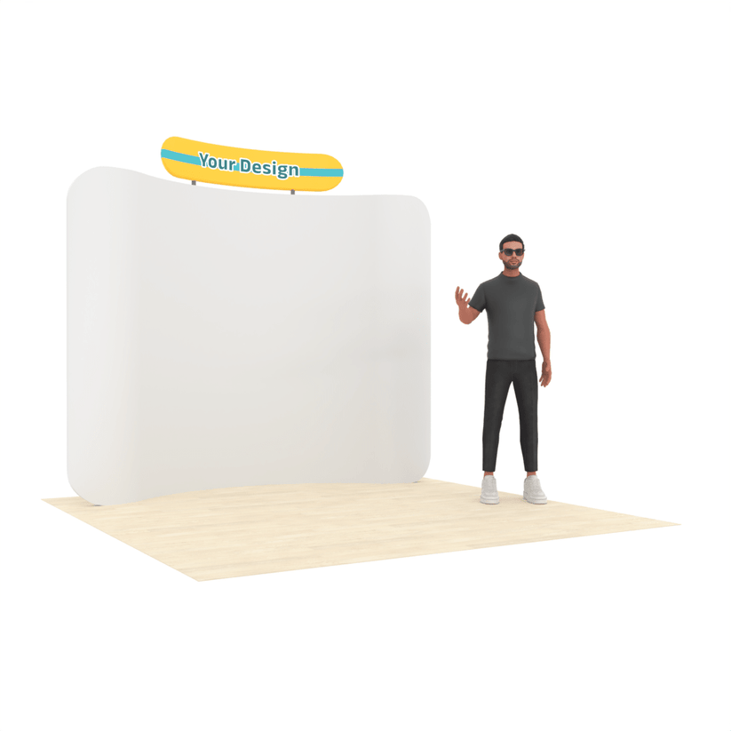 Header for Curved Display - ExpoPrint