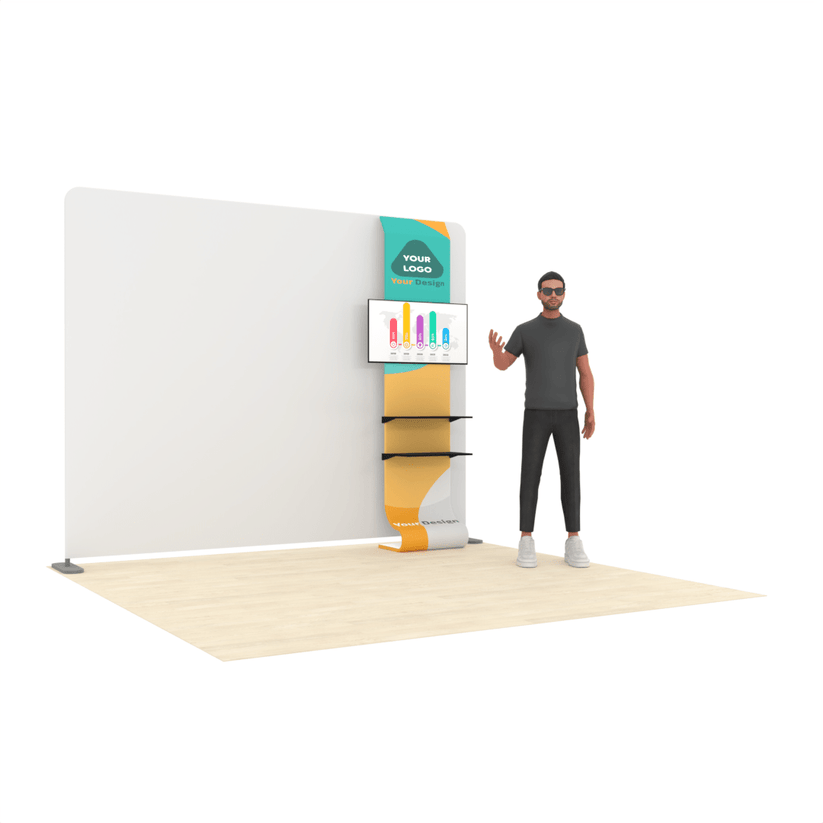 Waterfall Stand - ExpoPrint