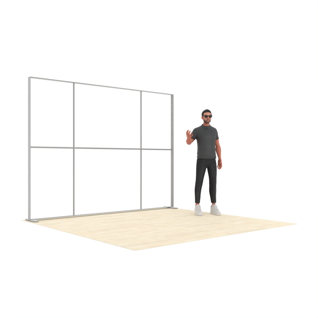 10ft Backlit SEG Lightbox Display