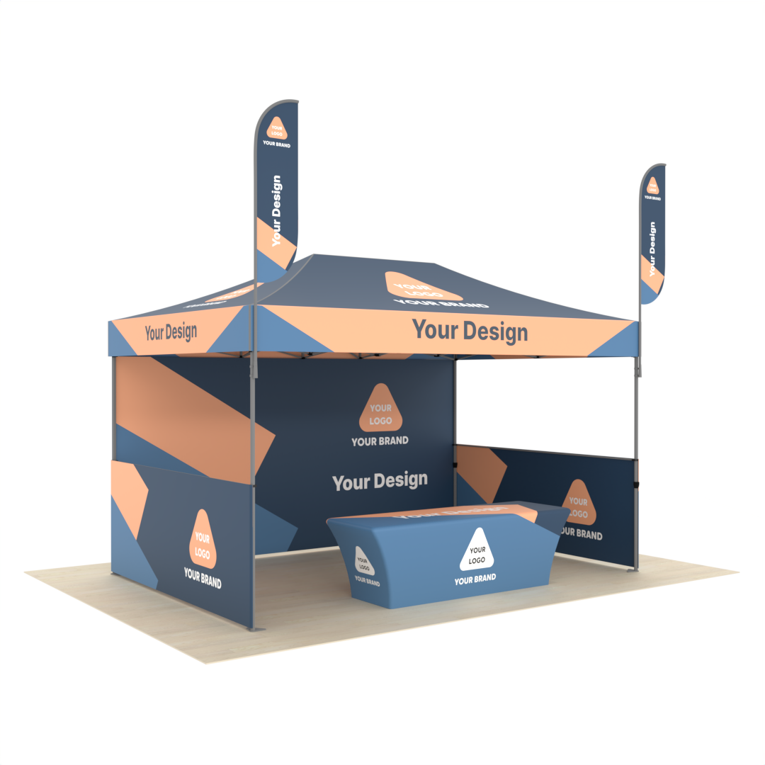 15' x 10' Custom Printed Canopy Tents