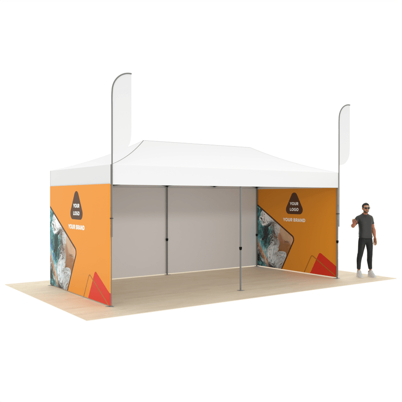 Printed Side Walls for Canopy Tent - ExpoPrint