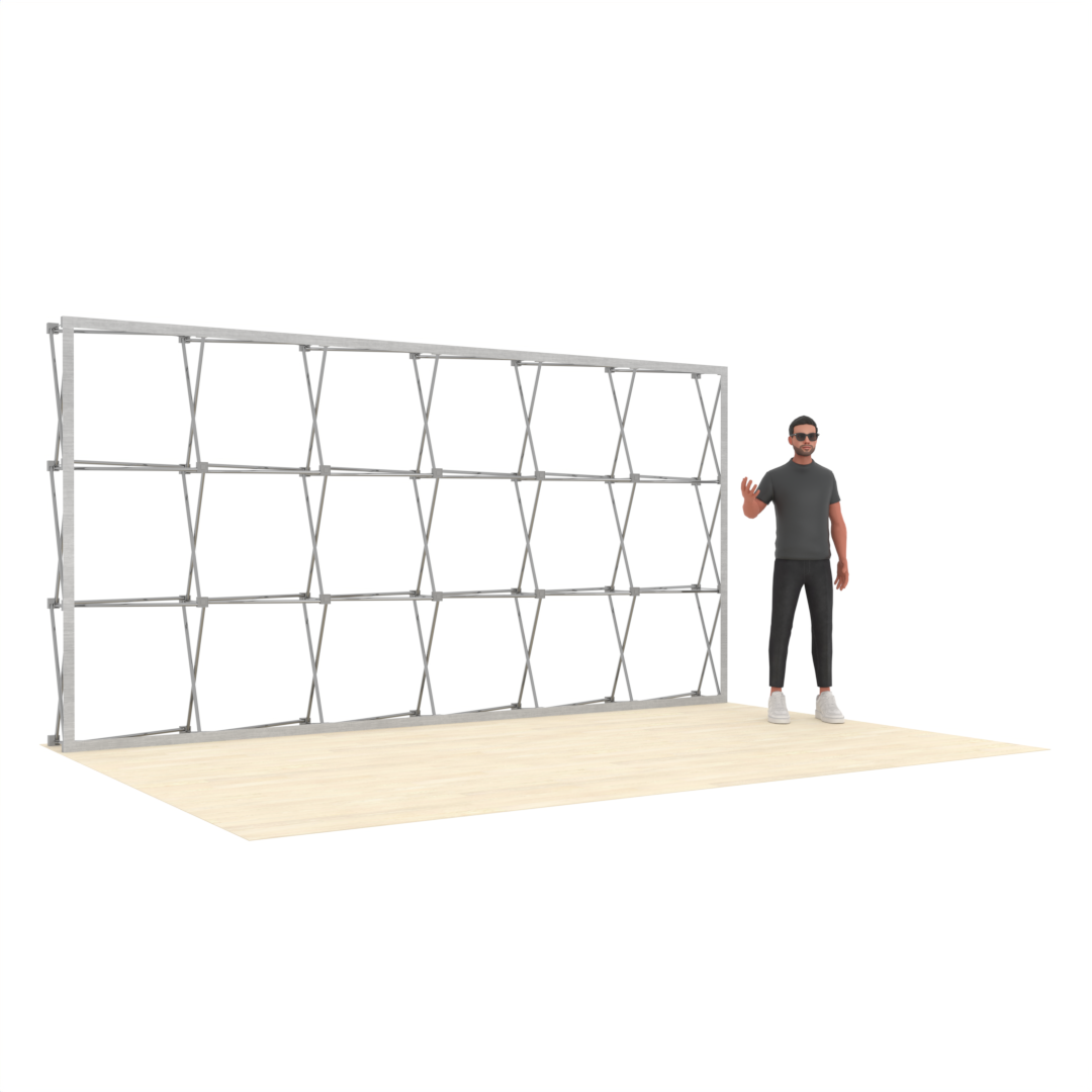 15ft Straight QuickPop™ Booth