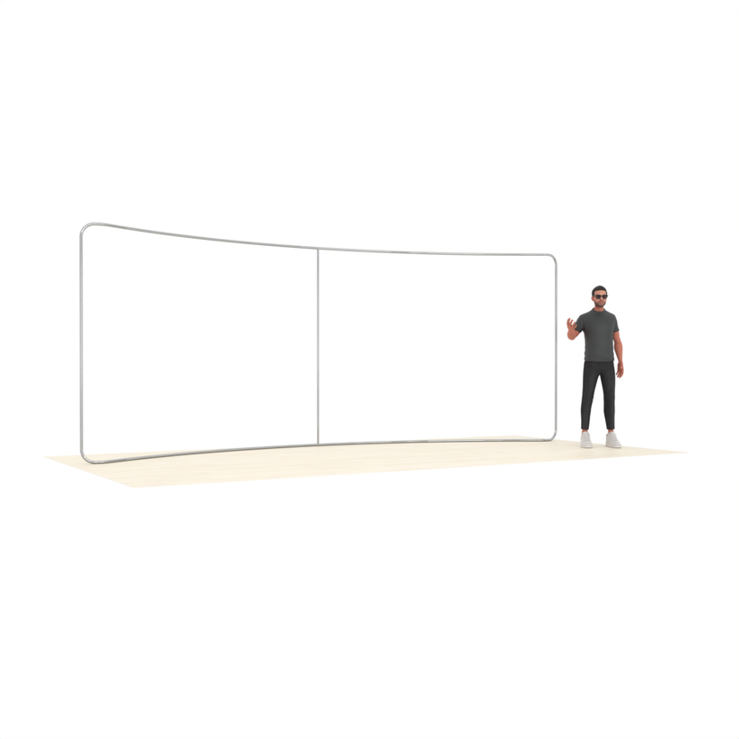 Curved TensionMax™ Booth Frames