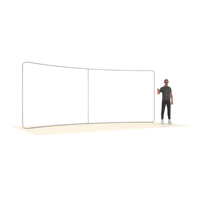 Curved TensionMax™ Booth Frames - ExpoPrint