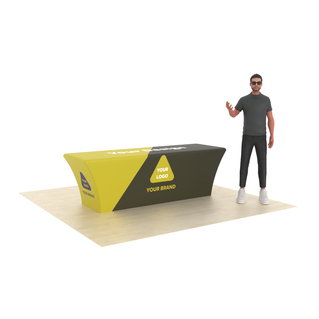 Printed Table Cover - Stretched