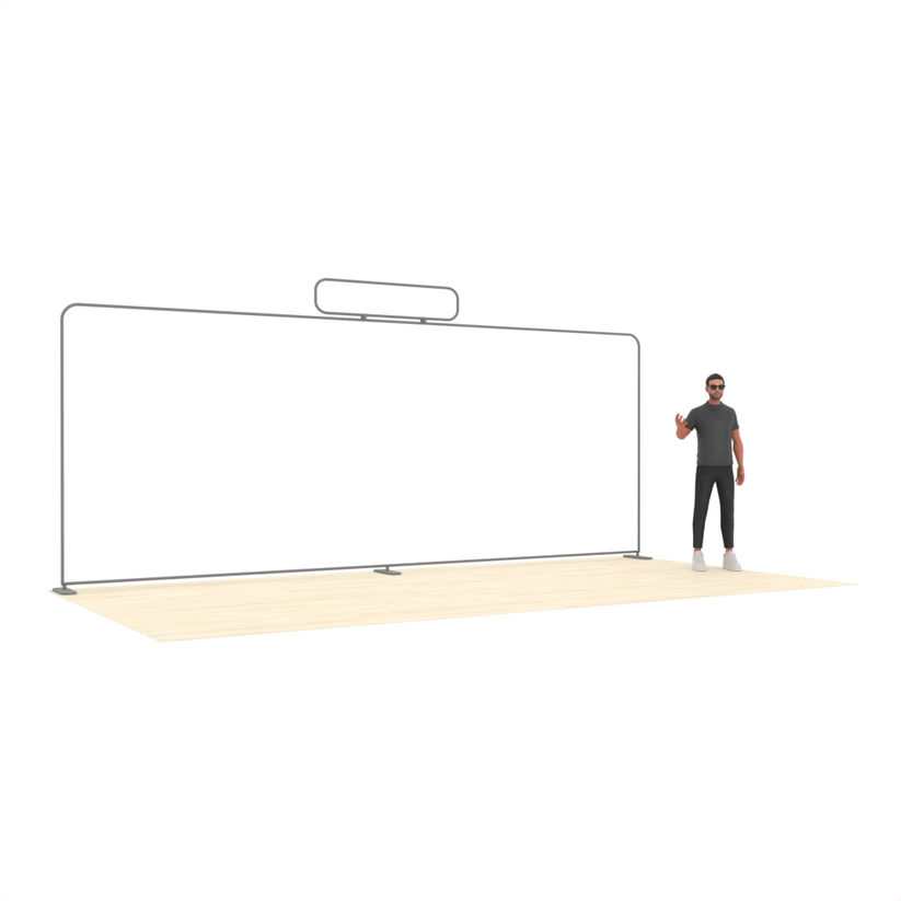 20ft Straight TensionMax™ Booth