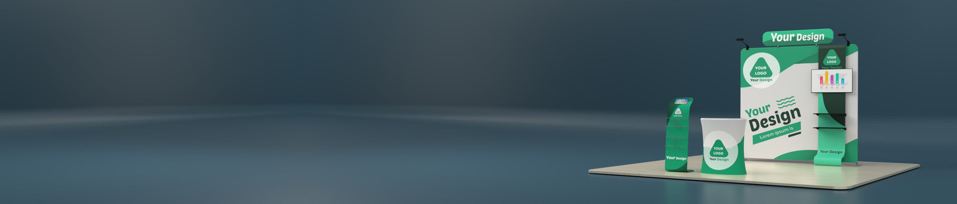 8ft Trade Show Booths