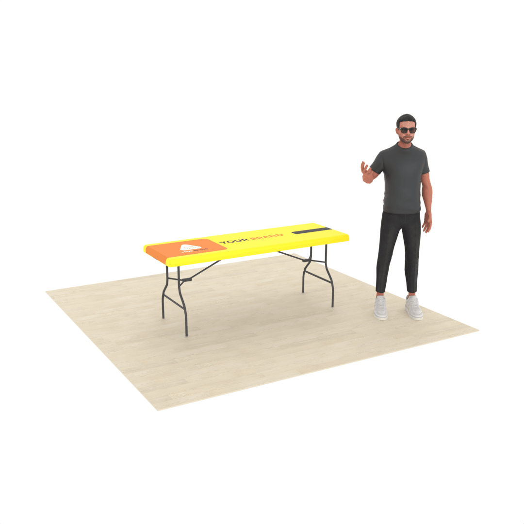 Printed Table Cover - Cap - ExpoPrint
