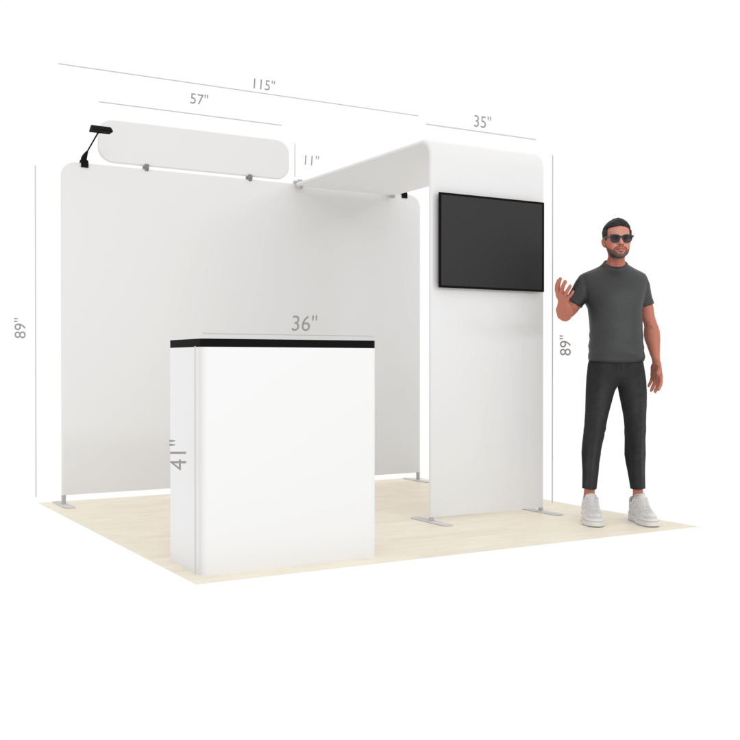 10ft TensionMax™ Bridge Booth - ExpoPrint