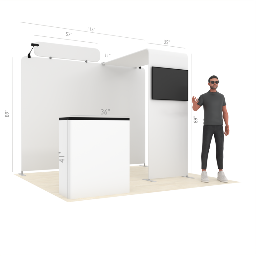 10ft TensionMax™ Bridge Booth