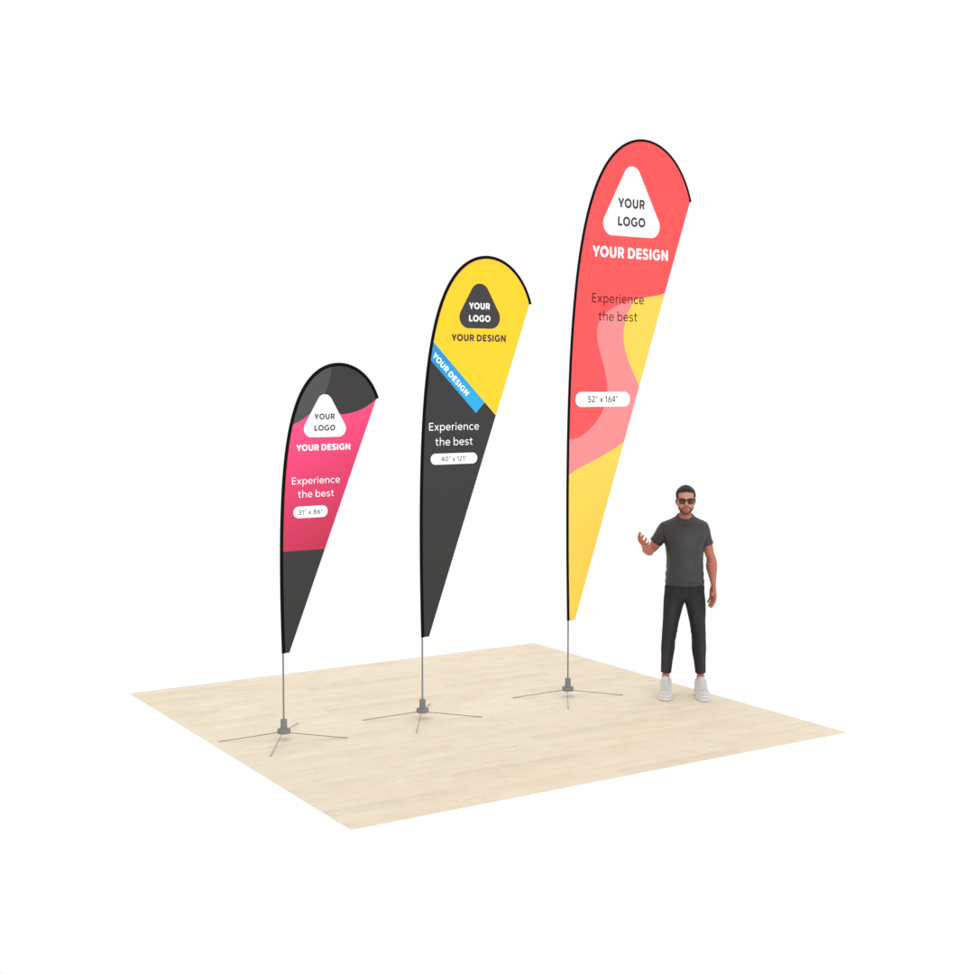 Teardrop Flags - ExpoPrint