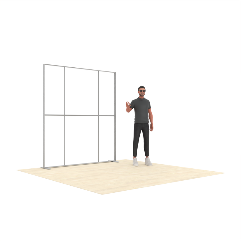 6ft Backlit SEG Lightbox Display