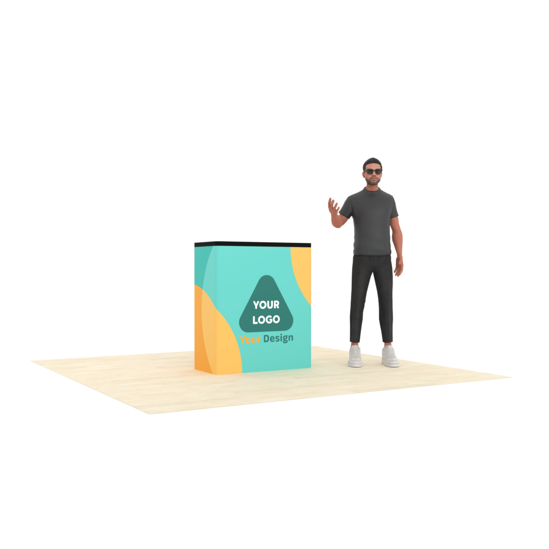 Podium with Custom Printing - ExpoPrint