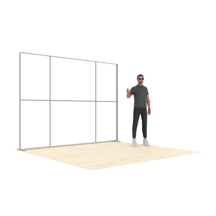 10ft Backlit SEG Lightbox Display - ExpoPrint
