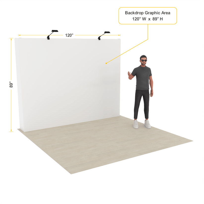 10ft QuickPop Straight - ExpoPrint