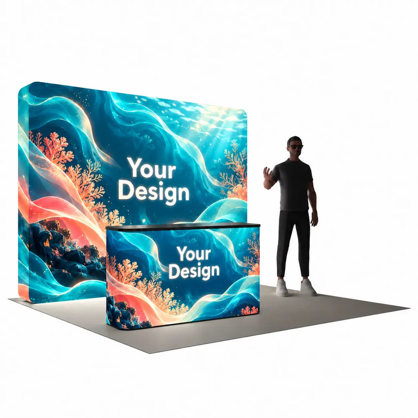 10x10 backlit display