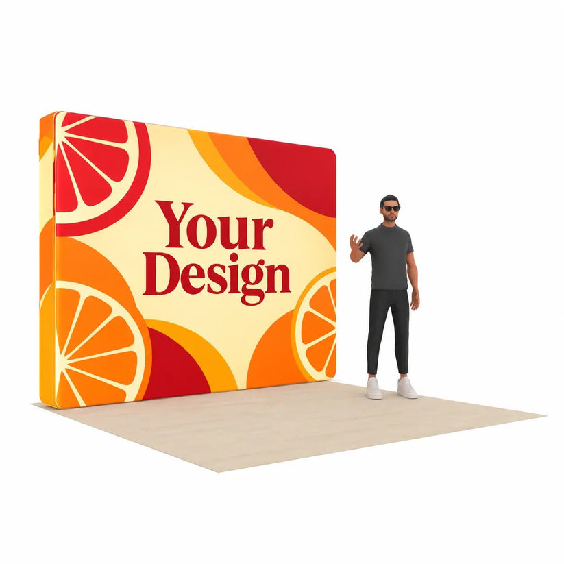10x10 Booth Backdrop - ExpoPrint