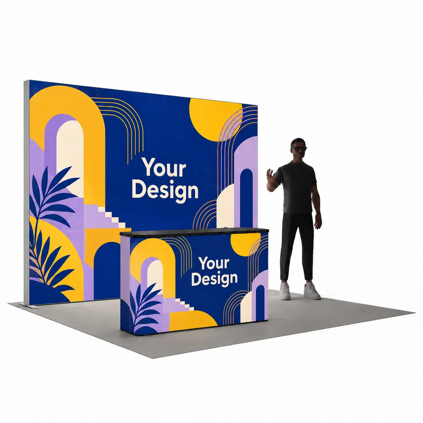10x10 SEG Trade Show Booth