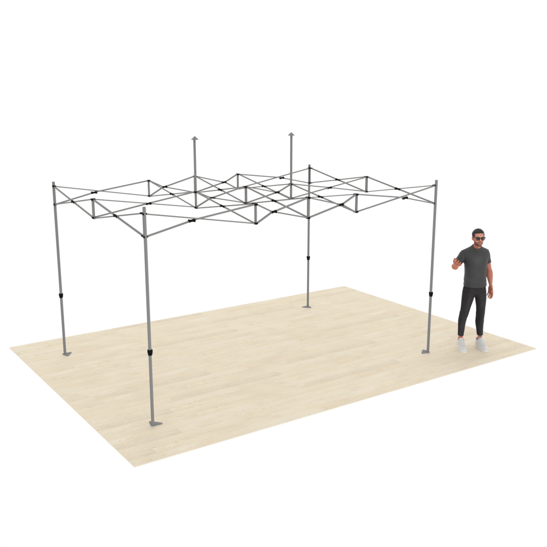 15' x 10' Tent Frame - ExpoPrint