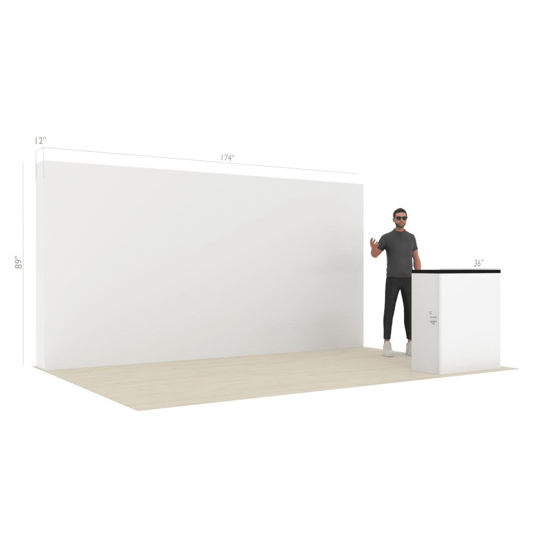 15ft Straight QuickPop™ Booth - ExpoPrint