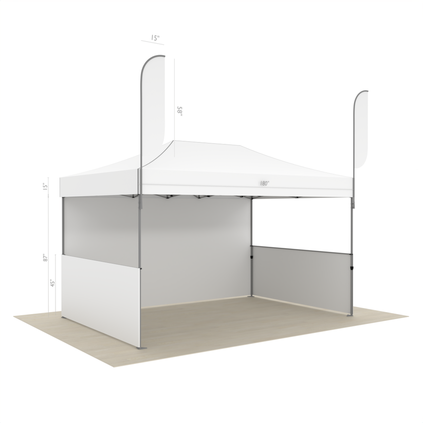 15' x 10' Custom Printed Canopy Tents