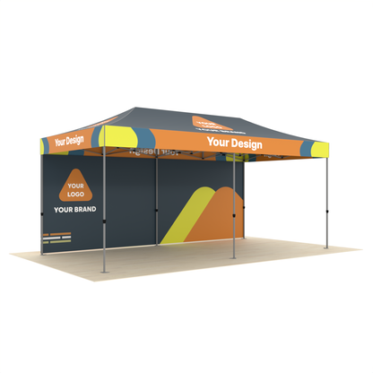 20x10 Custom Printed Canopy Tent