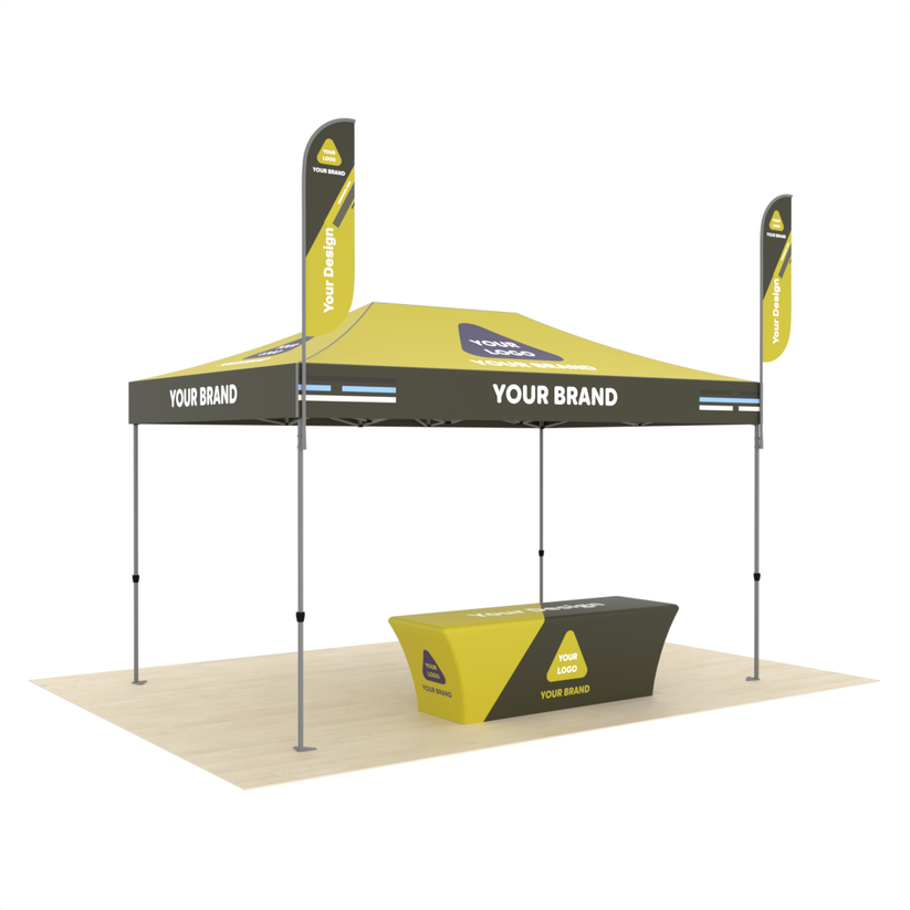 15' x 10' Custom Printed Canopy Tents