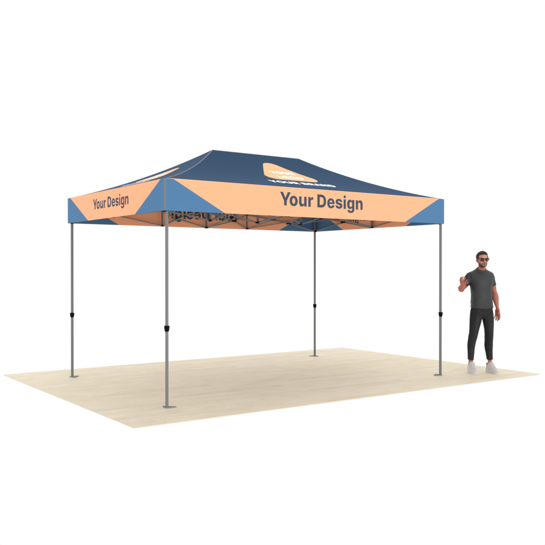 15' x 10' Custom Printed Canopy Tents