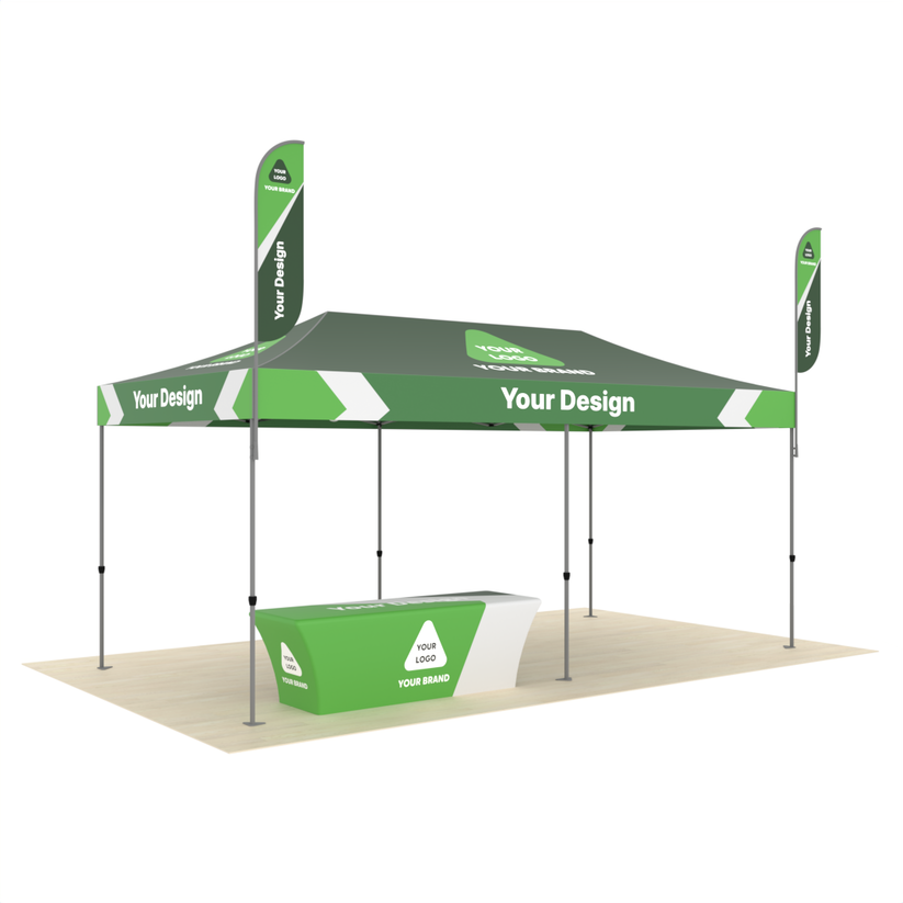 20' x 10' Custom Printed Canopy Tents