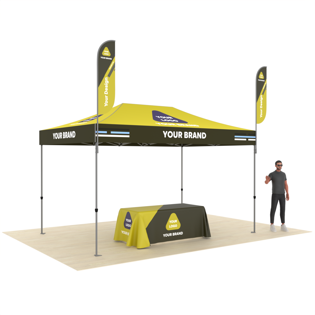 15' x 10' Custom Printed Canopy Tents