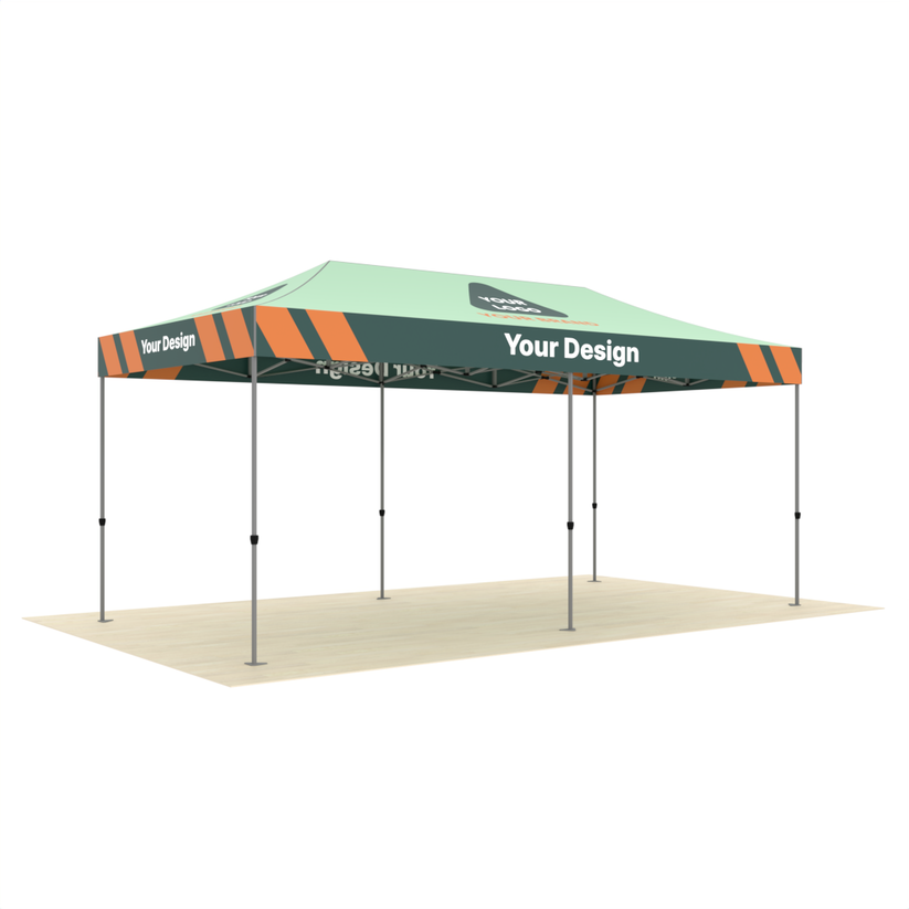 20x10 Custom Printed Canopy Tent
