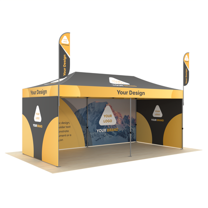 20x10 Custom Printed Canopy Tent