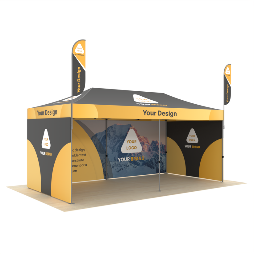 20x10 Custom Printed Canopy Tent