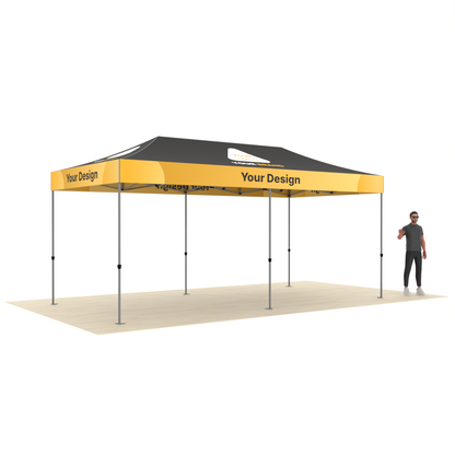 20' x 10' Custom Printed Canopy Tents