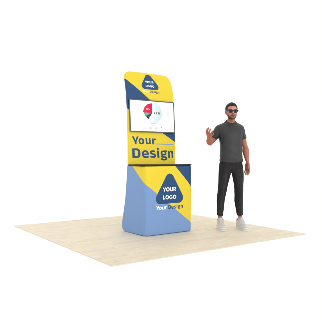 Monitor Table Display Stand - ExpoPrint