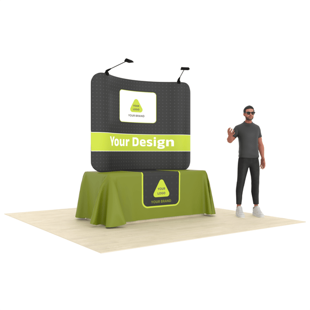TensionMax™ Curved Tabletop - ExpoPrint
