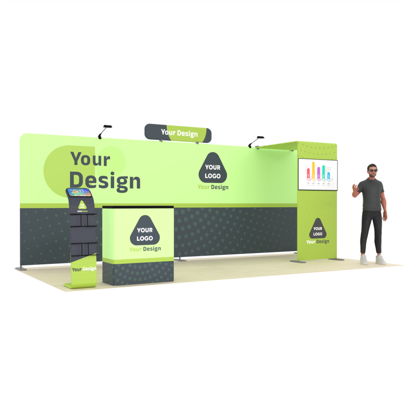 20ft TensionMax™ Bridge Booth