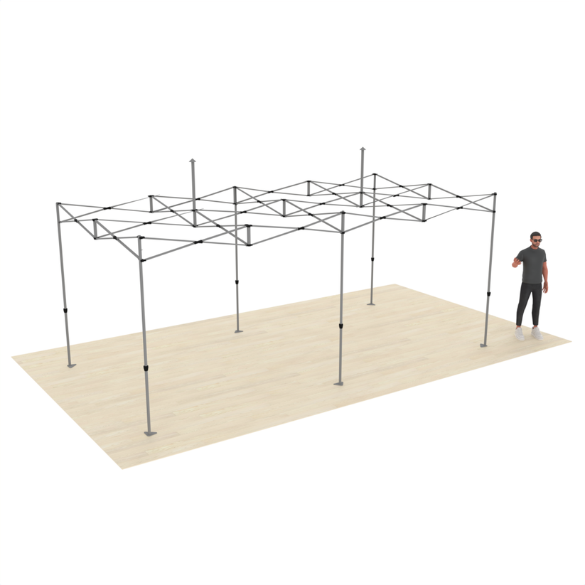 20x10 Custom Printed Canopy Tent