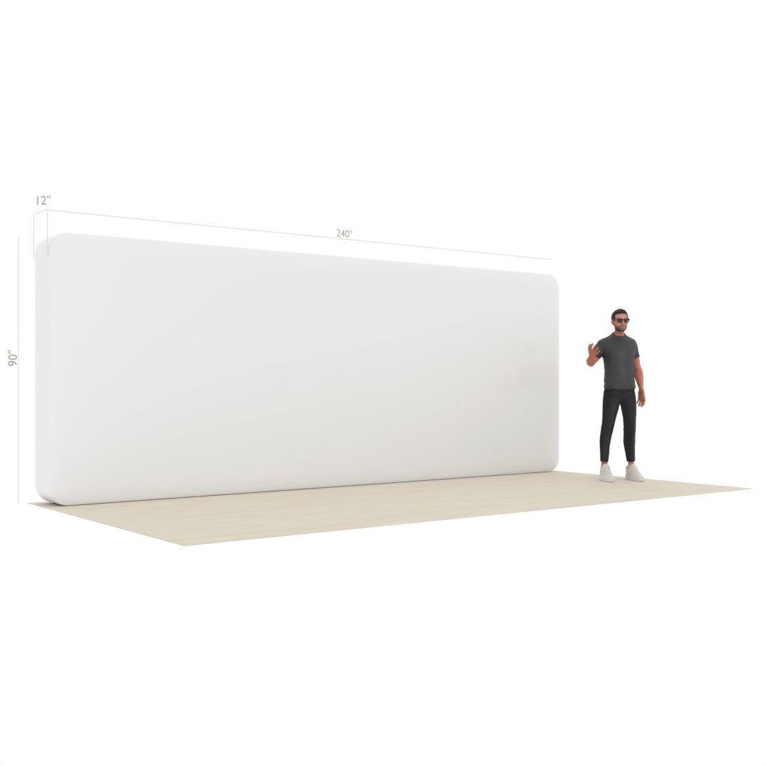 20ft LumiCube™ LED Backlit Booth - ExpoPrint