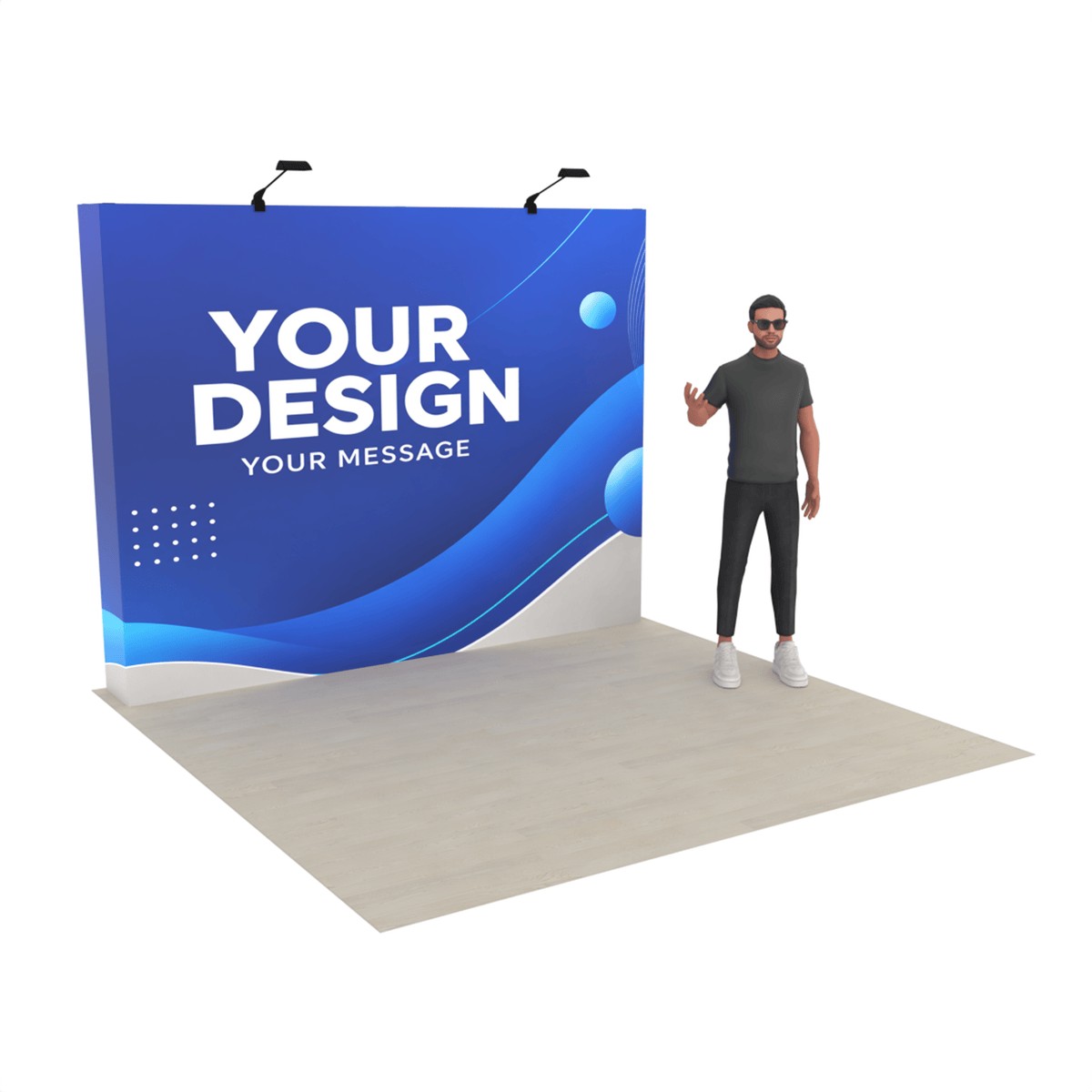10ft QuickPop Straight - ExpoPrint