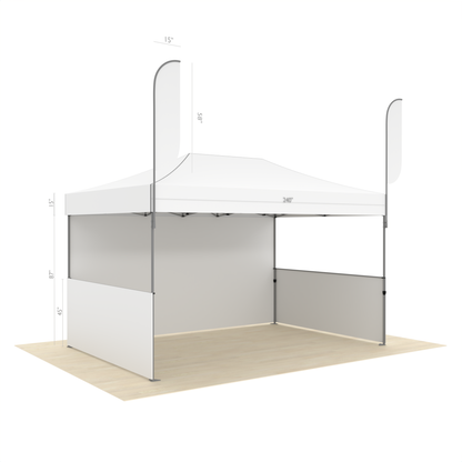 15x10 Custom Printed Canopy Tent