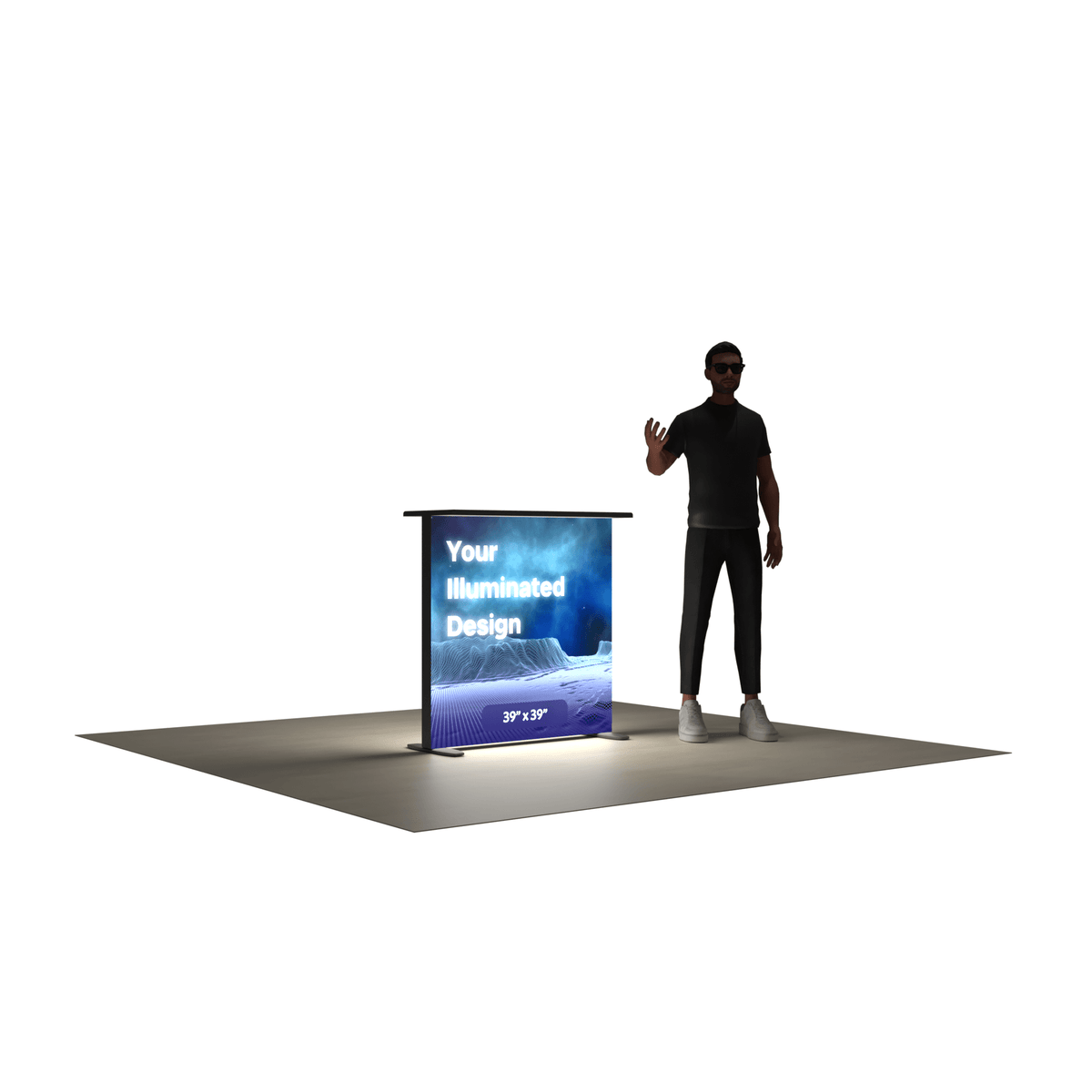 Illuminated Counter - ExpoPrint