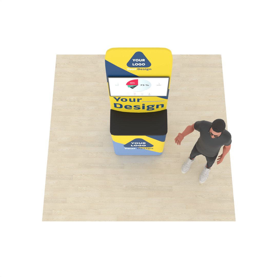 Monitor Table Display Stand - ExpoPrint