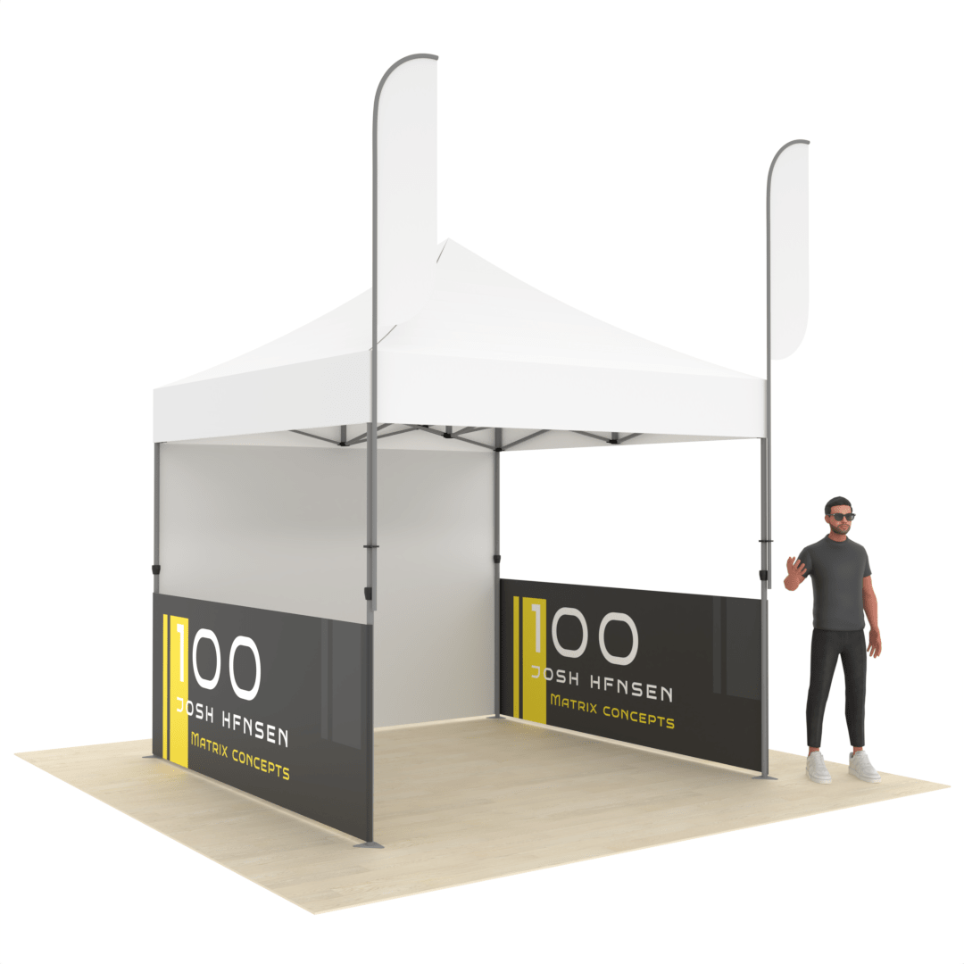 Printed Side Walls for Canopy Tent - ExpoPrint