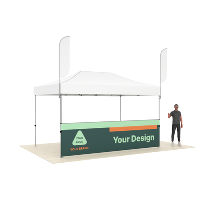 Printed Front Wall for 15ft Canopy Tent
