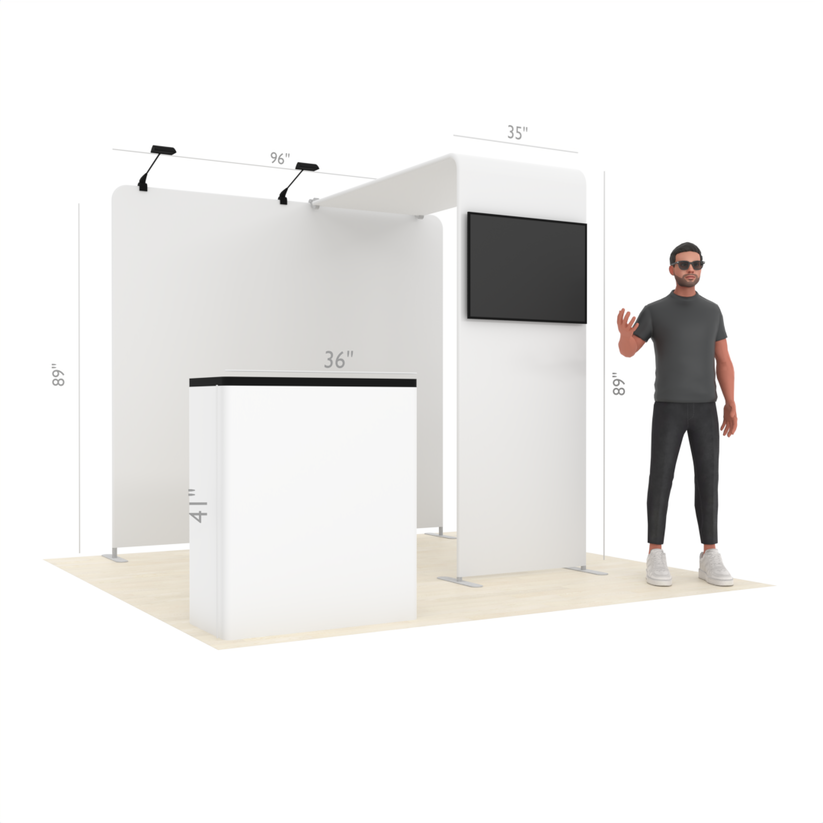 8ft TensionMax™ Bridge Booth