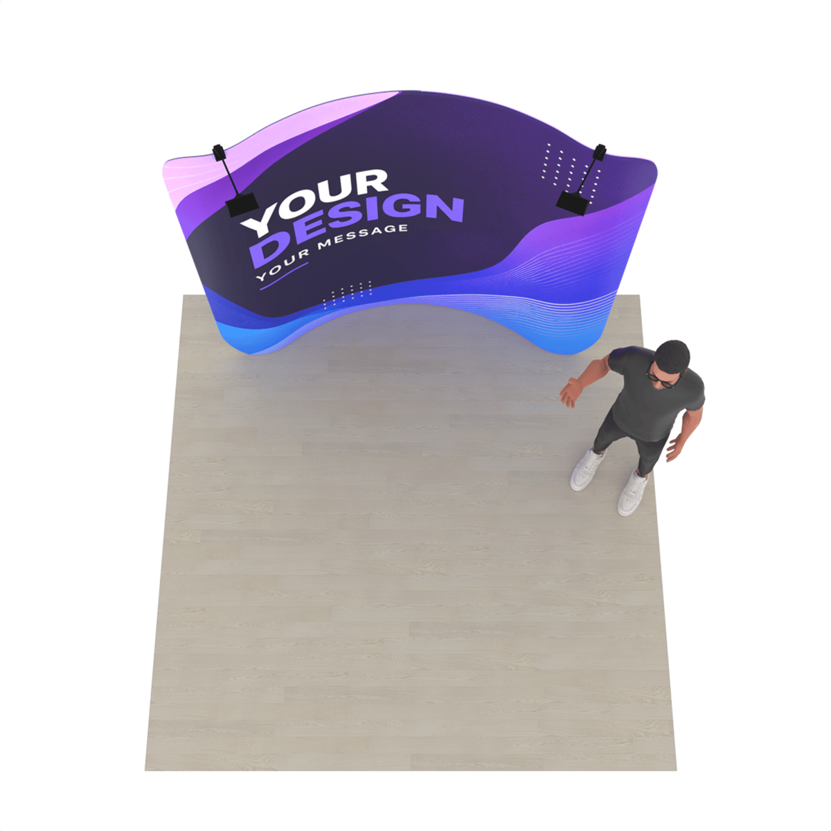 8ft TensionMax Curved - ExpoPrint