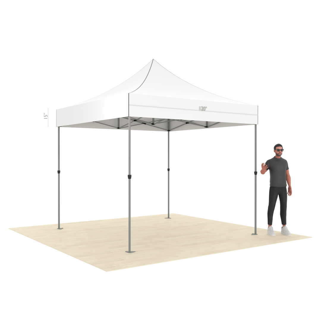 cool down tent Custom Canopy Tent 10x10 with Optional Accessories – ExpoPrint