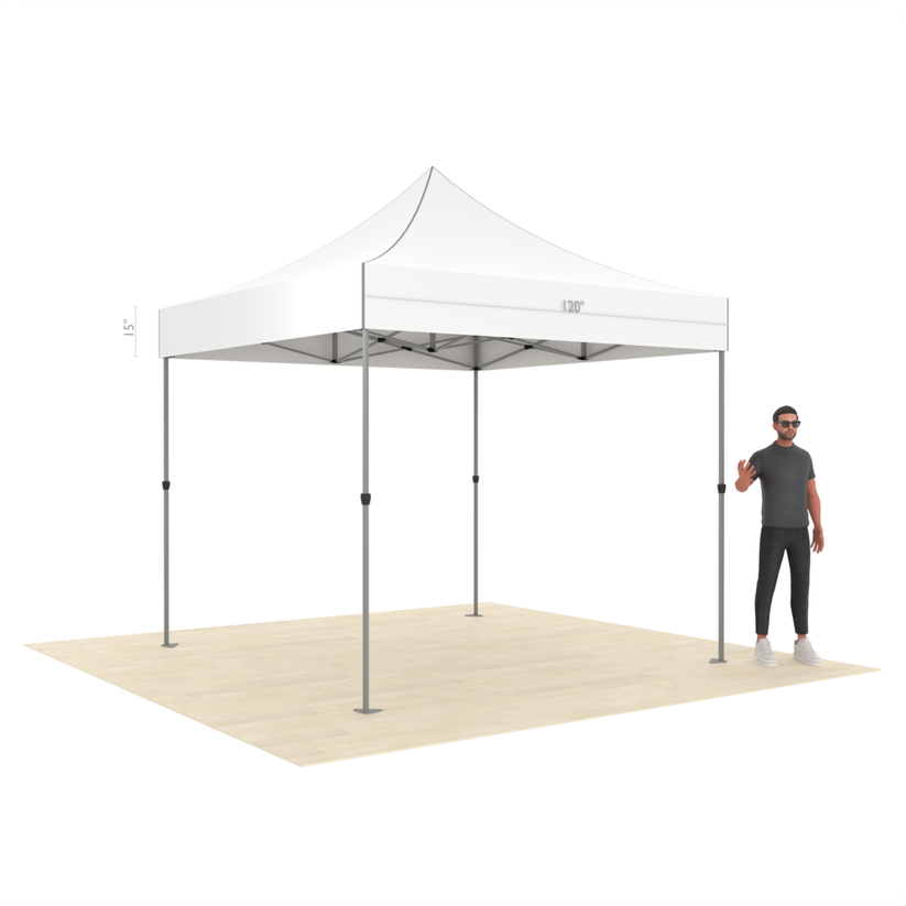 10' x 10' Custom Printed Canopy Tent with Optional Accessories